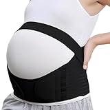 Hochwertiges Material: Janety Polyester-Mischung Material symphysengurt schwangerschaft ist aus mehrschichtigen Pressspan und elastische Futter, weich und langlebig, mit gepolsterten Bauch-Pads zu reduzieren Scheuern und verbessern die Bindung zwischen Mutter und Baby, speziell für werdende Mütter gemacht