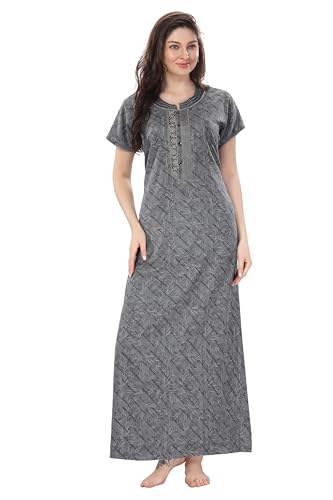 Image of Soulemo Women's Blended Alpine Nighty (Slim Fit) 1645