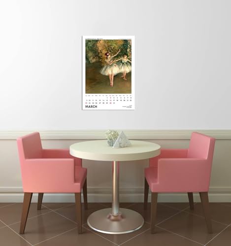 Image of Tallenge - 2026 Wall Calendar - Art by Impressionists - 12 x 17 Inches for Home & Office (Paper, Wall Calendar)