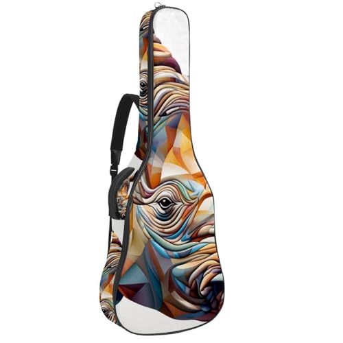 Housse pour guitare basse acoustique classique ukulélé housse étanche 104 cm