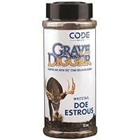 Code Blue Unisex-Erwachsene 12 oz Grave Digger Doe Estrous 340 ml, Braun