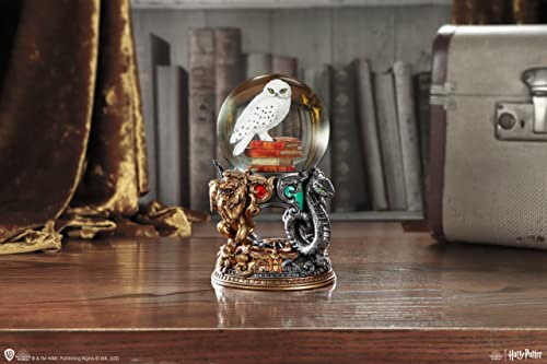 Nemesis Now Officially Licensed Harry Potter Hedwig Snow Globe, Multi Coloured, 18.5cm