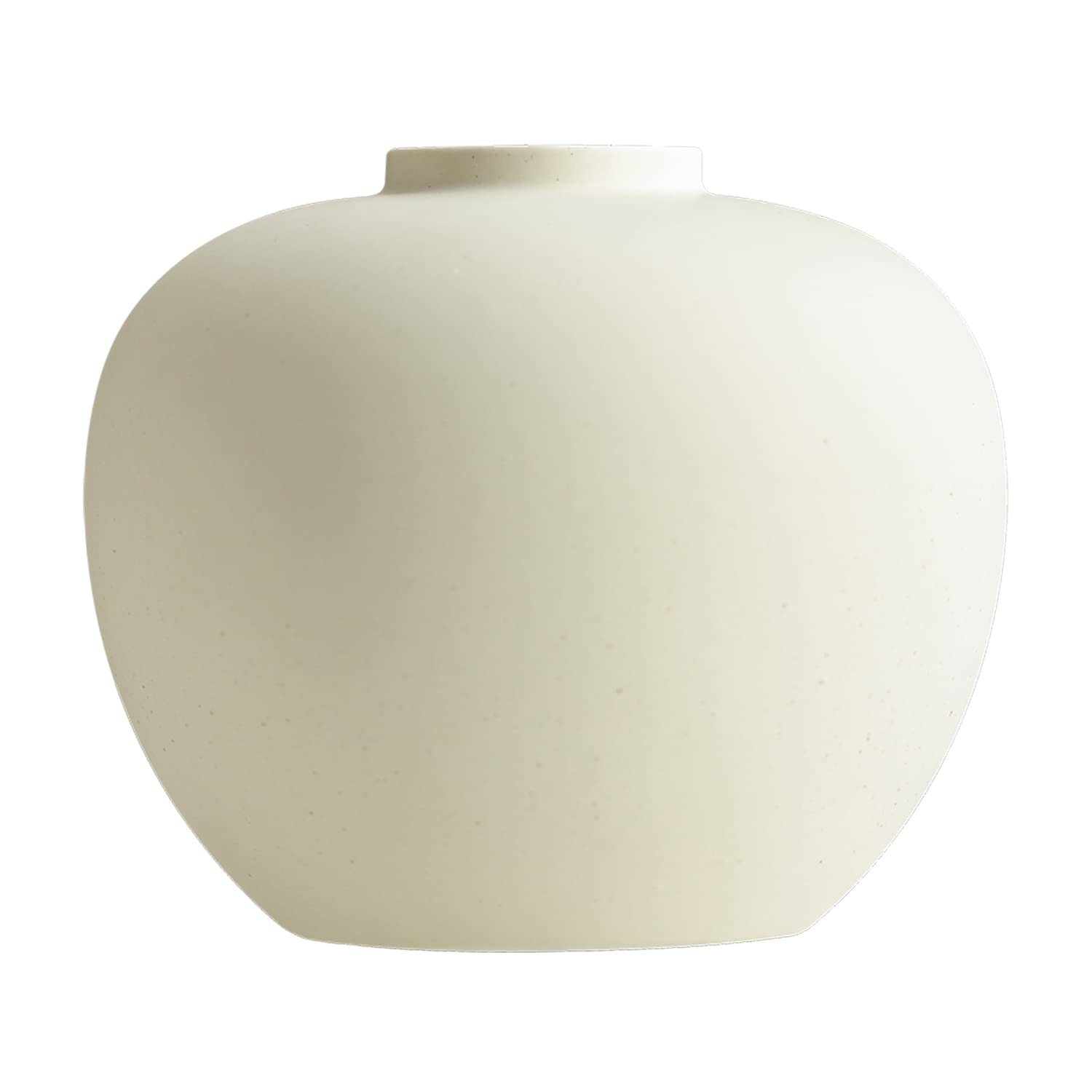 Full Moon Designed Vase, Shaping Flower Art and Displaying Hydroponic Plants, 6.5