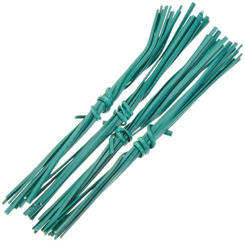 YARNOW 50 Pcs Correas de Plantas estacas de Plantas al Aire Libre Palos de Soporte para Plantas Plant Stand Ataduras de jardín Lazos de Plantas Lazos de fijación de Cables el plastico