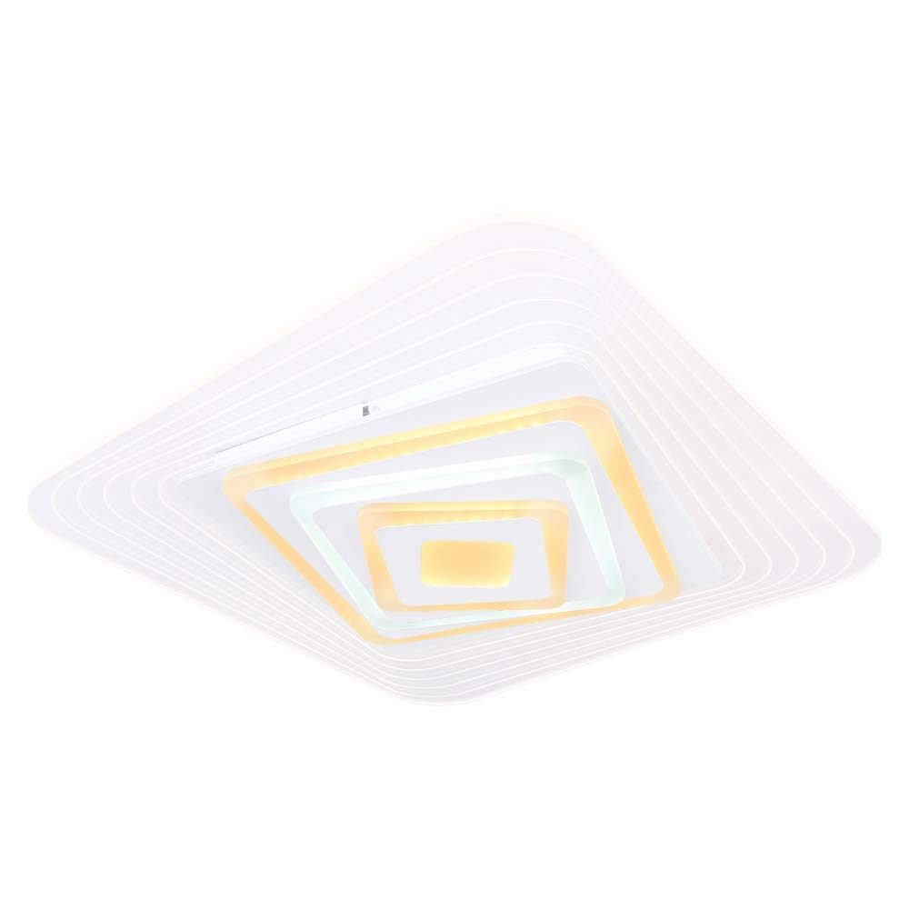 Smart LED Lampki Oświetlenie LED Lampa Sufitowa Lampa Alexa Lampka Nocna Przyciemniana Pilot Zdalnego Sterowania 50 x 50 cm