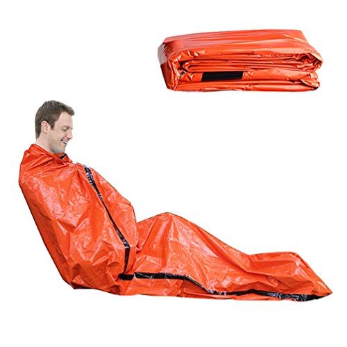 Saco de dormir portátil BESPORTBLE, antifrio, impermeável, térmico, saco de dormir duplo, bolsa de v