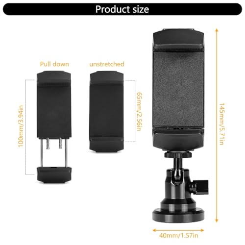Support de téléphone en alliage d'aluminium premium 360
