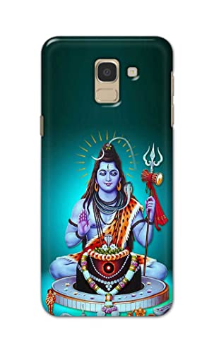 Image of Printed Hard Back Cover Case for Samsung Galaxy J6 | Samsung Galaxy On6 Back Cover (Lord Shiva) -1803