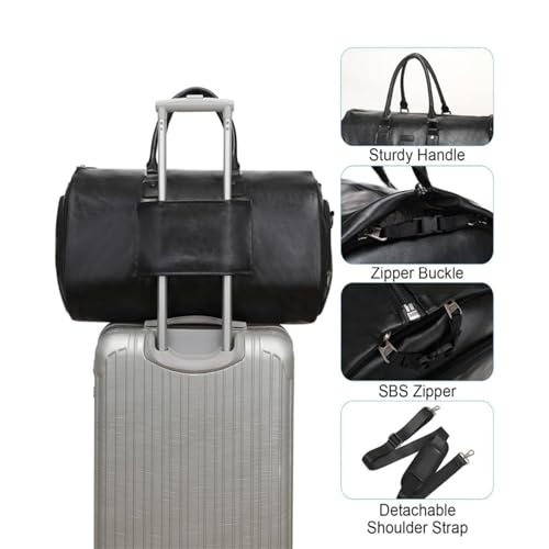 Suit Storage Bag Garment Bag for Convertible Suit Duffle Bags Carry On Garment Duffel Bag for Travel, Business3