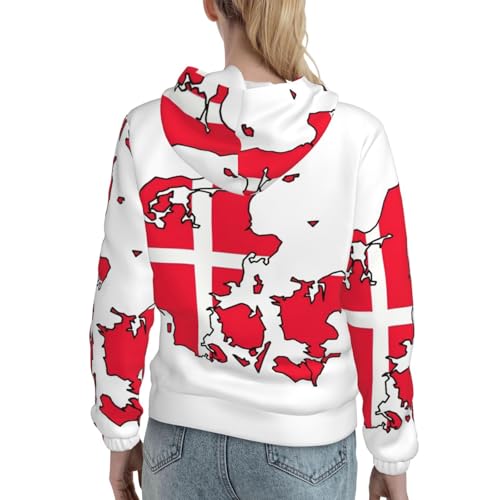 Sweat à capuche Danemark femme EdWal fini les pulls amples sans forme - 4