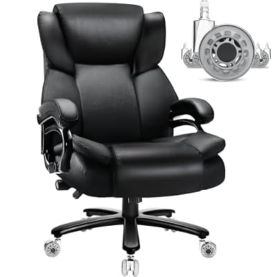 Big and Tall Office Chair, Heavy Duty Office Chair for Heavy People