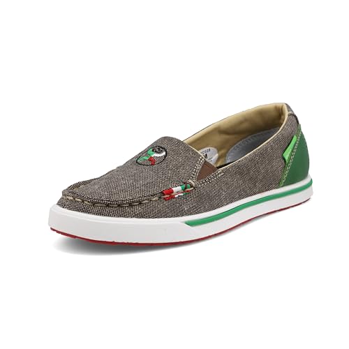 Twisted X Women's Hooey Slip-On Loper, Moc Toe
