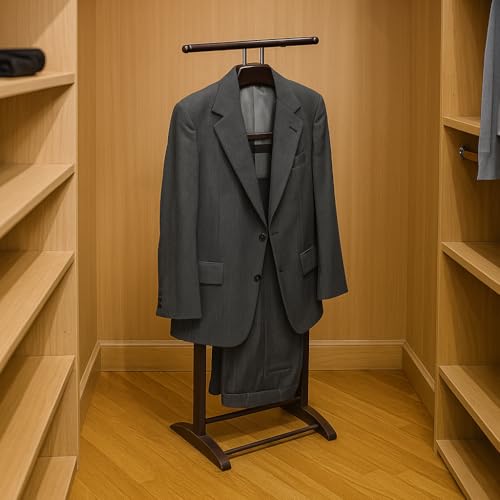 proman products knight valet sand with tie bar tray amp trouser bar