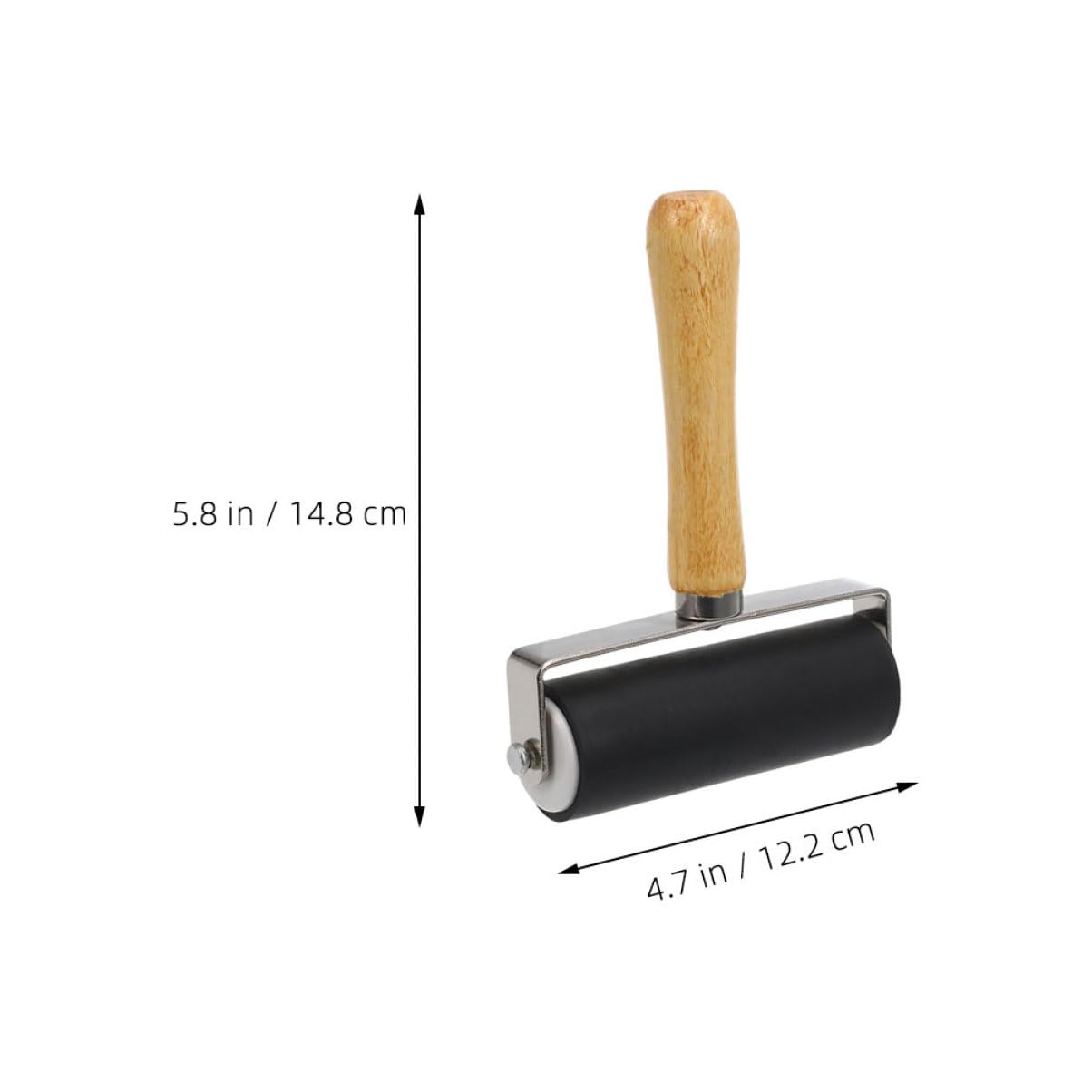 Housoutil 3pcs Professional Roller Ink Applicator for Printmaking Art Projects and Crafting Reliable Rollers for Painting Supplies and Graphic Design