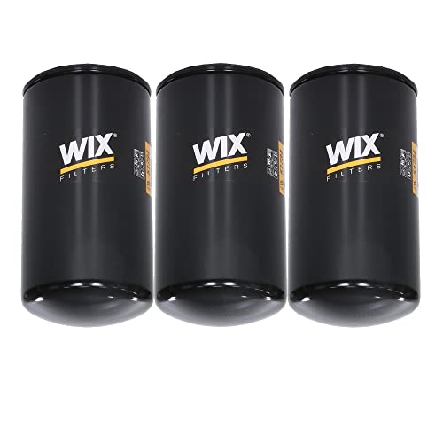 Wix Set of 3 Engine Motor Oil Filters For Ford IC Corporation International 7.3L V8 OHV 16 Valve DIESEL FI T444E