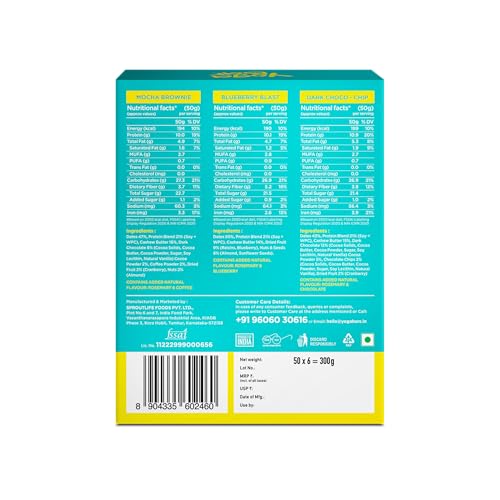 Image of Yogabar Variety Combo Pack, 35 Bars | Power Up 20g Proteins Bar x 5 | Breakfast Bars x 6 | 4g protein mini x 24 | Ideal for Pre & Post Workout, Protein Snack, Keto Diet, Daily Protein