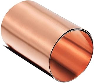 1Pc Red Copper Sheet/strip 100-1000mm Length 0.01-0.15Mm Thickness Copper Strip Copper Sheet Copper Plate SkinPurple Copper Foil Half-Hard ( Color : Thickness 0.04mm , Specification : 100x1000mm )