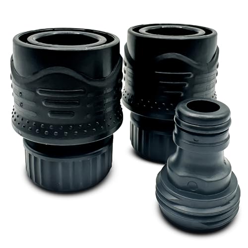 Flush-M Outboard Quick Connect Flush Kit for Yamaha & Honda Boat - Compatible with Yamaha V Max SHO, XTO Offshore & Four Stroke Engines (8HP - 425HP) & Honda Four Stroke Engines (60HP - 350HP) - Black