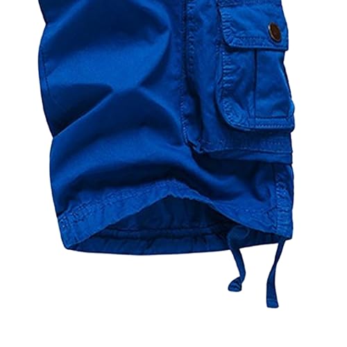 Shorts cargo livianos para hombre con múltiples bolsillos miniatura 6