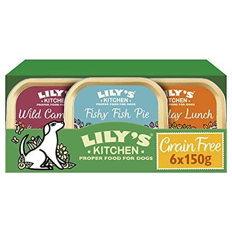 Lily's Kitchen Natural Grain Free Multipack - Complete Adult Wet Dog Food (6 x 150g) Cover