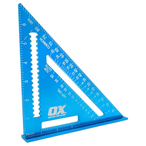 OX Pro Aluminium Rafter Square Metric 180mm