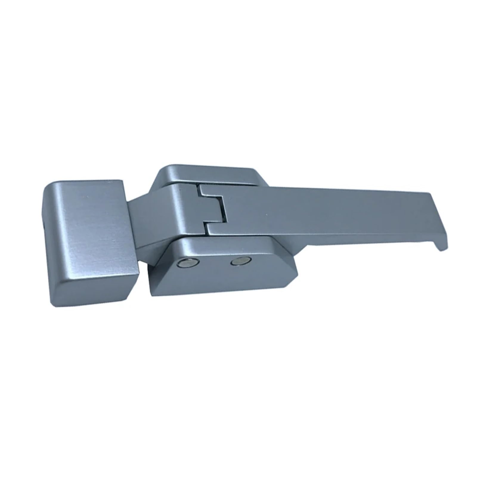 YMUGUEGH Freezer Handle Door Hinge Industrial Knob Lock Latch Hardware Pull Part Equipment Plant(Gray without key)