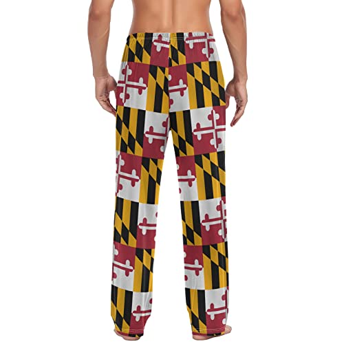 Ollabaky Flag Men's Pajama Pants Sleepwear Lounge Pajama Bottoms with Pockets, S M L XL XXL2