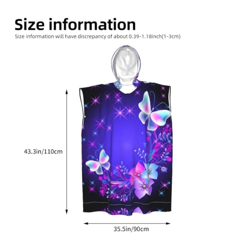 Poncho à capuche en microfibre pour se changer discrètement à la plage