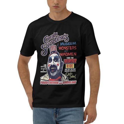 Men's Women's Novelty Round Neck Hip hop Short Sleeve T-Shirt Breathable Undershirt