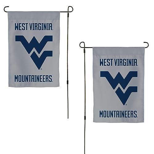 Desert Cactus West Virginia University WVU Garden Flag – 19 x 12 Inch West Virginia Mountaineers Banner, for Outdoor Display and Events (Design N)