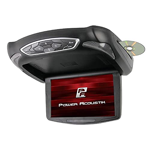Image of Power Acoustik PMD-103X 10.1 inch Wide Ceiling Mount Monitor with Built-in DVD, USB /SD & MHL, Black