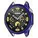 Yrzper Compatible with HUAWEI Watch GT 4 46mm Case, Waterproof Protective Case Soft TPU Plated All Around Scratch-Proof Screen Protector Case Cover for Women Men (9Pack, 46mm)