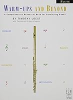 Warm-ups and Beyond - Flute 1569399824 Book Cover