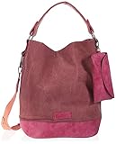 Fritzi aus Preussen Damen Izzy07 Canvas 0502 Granat Hobo-Tasche