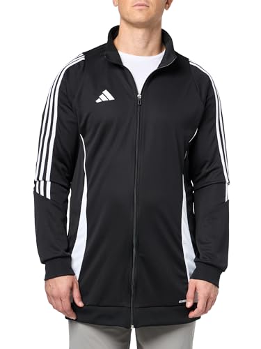 Veste d'entraînement adidas Tiro 24 veste zippée homme noir et blanc