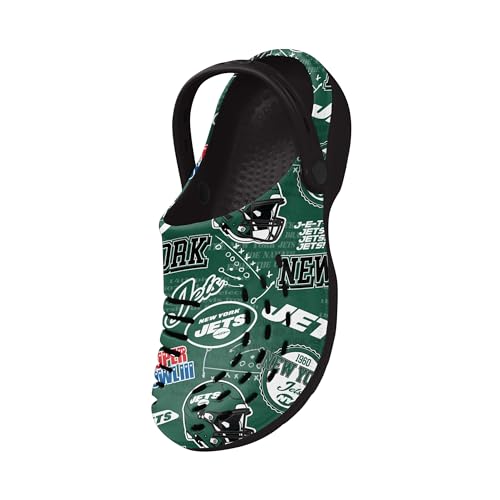 Image of FOCO Arizona Cardinals NFL Mens Historic Print Clog with Strap