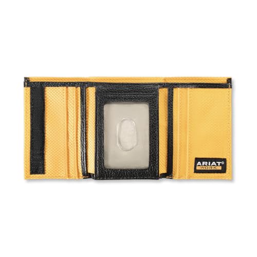 ARIAT Mens Work Trifold Wallet Born 4 This USA Dark Green A34017192