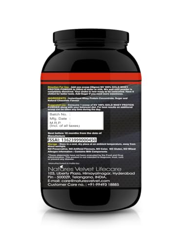 Image of Natures Velvet Lifecare Gold Standard 100% Whey, Double Rich Chocolate, 2lb with FREE Shaker