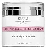 Neck Firming Cream with Panthenol & Retinol – Anti-Aging Moisturiser for Sagging Skin, Wrinkles & Fine Lines – Hydrating Neck & Décolleté Cream – EWG Certified, Vegan & Cruelty-Free – 50ml