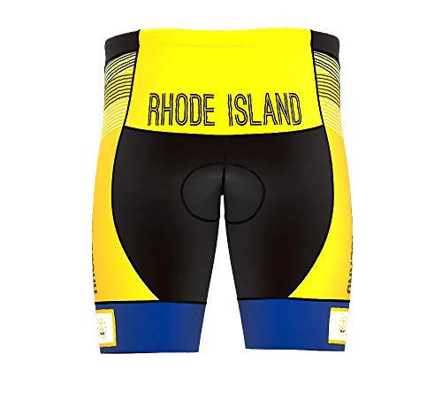 Rhode Island Bike Cycling Pro Shorts para Hombre miniatura 4
