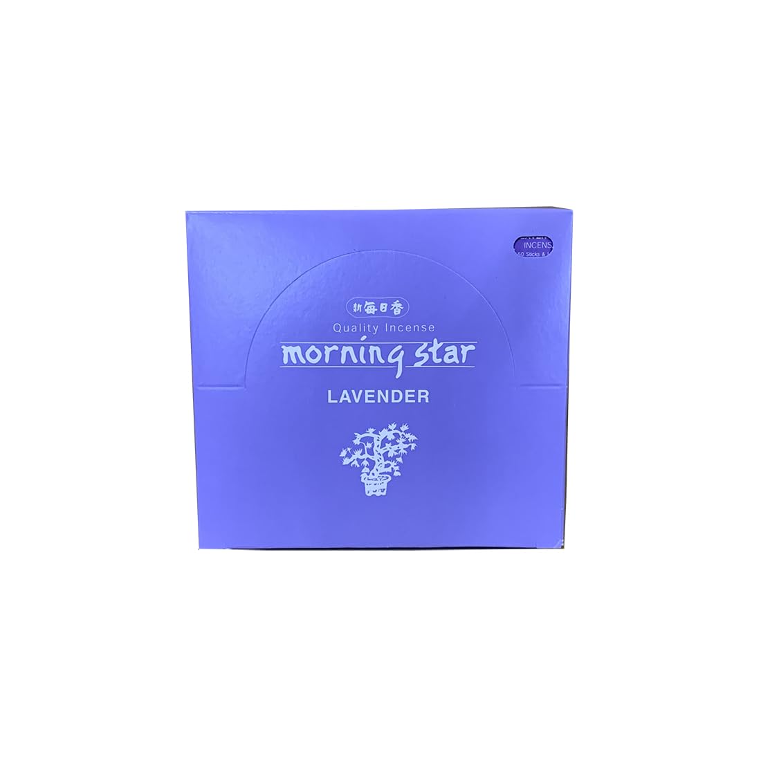 Morning Star Lavendel Räucherstäbchen 600 Stäbchen (12 x 50 Stäbchen) | Natürliche, umweltfreundliche Aromatherapie | plastikfrei, Papierverpackung | Entspannung, Meditation & Raumduft