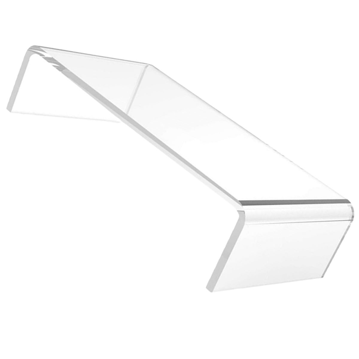 Support portable acrylique POPETPOP réhausseur de bureau transparent