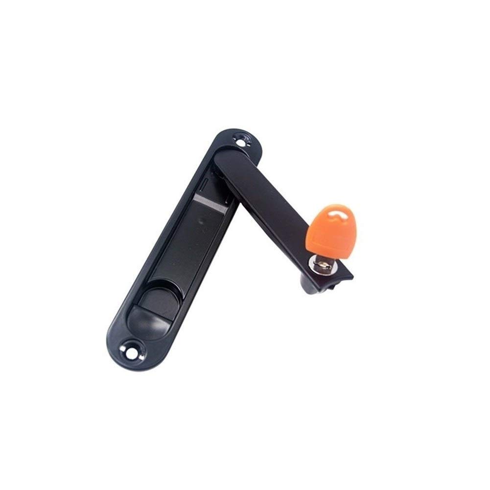 WDWDW Window Handles Screen Locks,Flat Open Invisible Anti-Theft,Diamond Mesh
