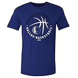 500 LEVEL Daniel Gafford Dallas Mavericks Player Ball Shirt (Royal Blue, Large)