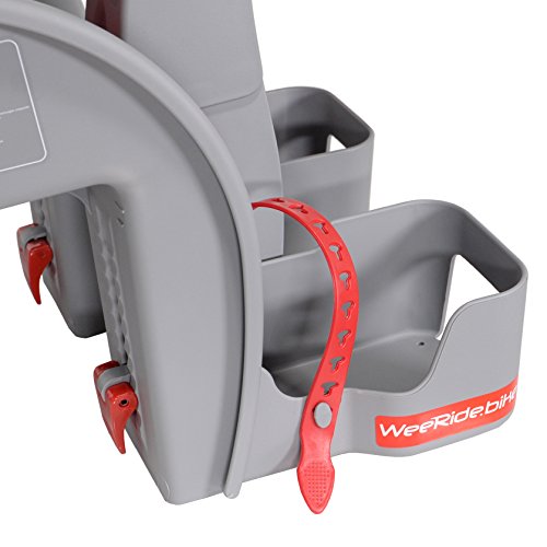 WeeRide Safe Front Mounted Children's Bike Seat - Red - Image 6