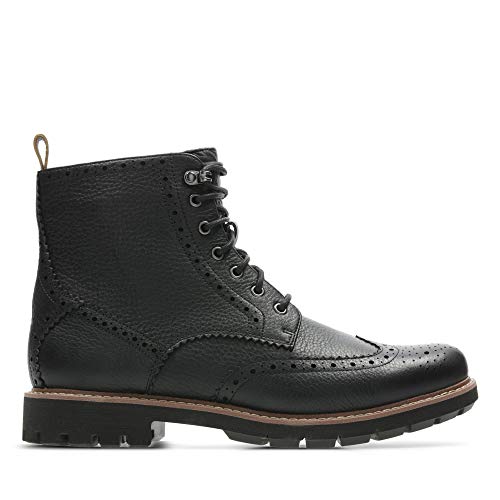 Clarks Batcombe Lord, Herren Chelsea Boots, Schwarz (Black ----), 44 EU (9.5 UK)