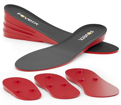 FOVERA Height Increasing Insoles - Gel Height Increase Insole for...