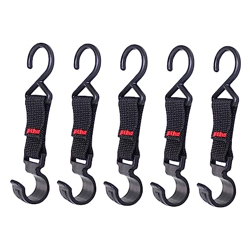 OSOLADY Gancho De Camping Al Aire Libre De Soporte Clips De Almacenamiento para Tienda Perchas para Ropa y Accesorios De Camping Compacto y Ligero