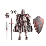 IYOOCSS T13 Action Figure,Medieval Knight Action Figures,Dummy Lucky 13,3D Printed Robot Action Figure (Assembly Required)(Red)