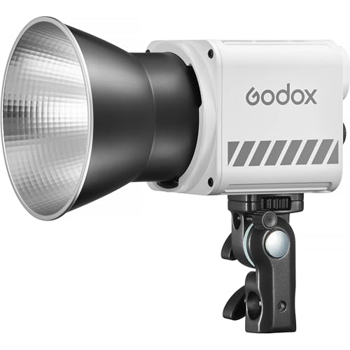 Image of GODOX ML60II Bi 70W Video Light Bi-Color Photography Light 2800K-6500K Dimmable with GODOX Mount COB Bead 2.4G Wireless System Support APP Control with Standar Reflector for Photography